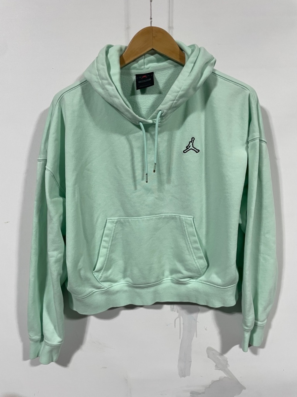 Nike Air Jordan Mint Green Jordan Pullover Hoodie